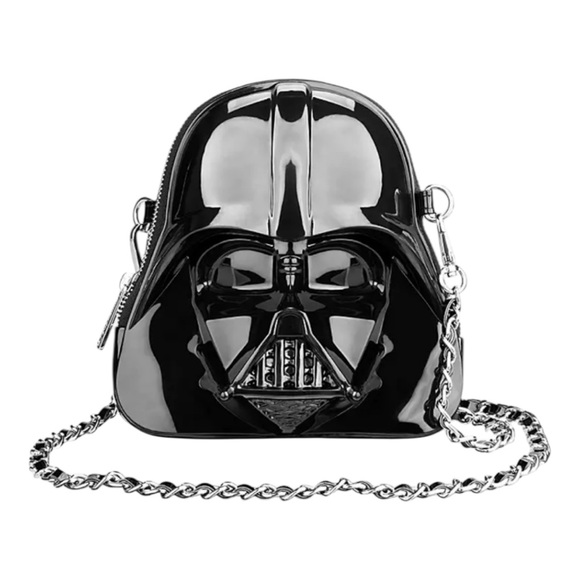 Loungefly Handbags - Disney Loungefly Star Wars Darth Vader 3D Helmet Crossbody Bag Collectible